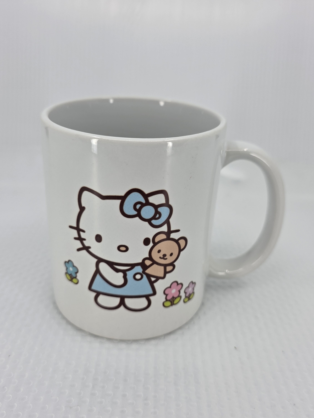 Hello Kitty Ceramic Mug with Blue Bow